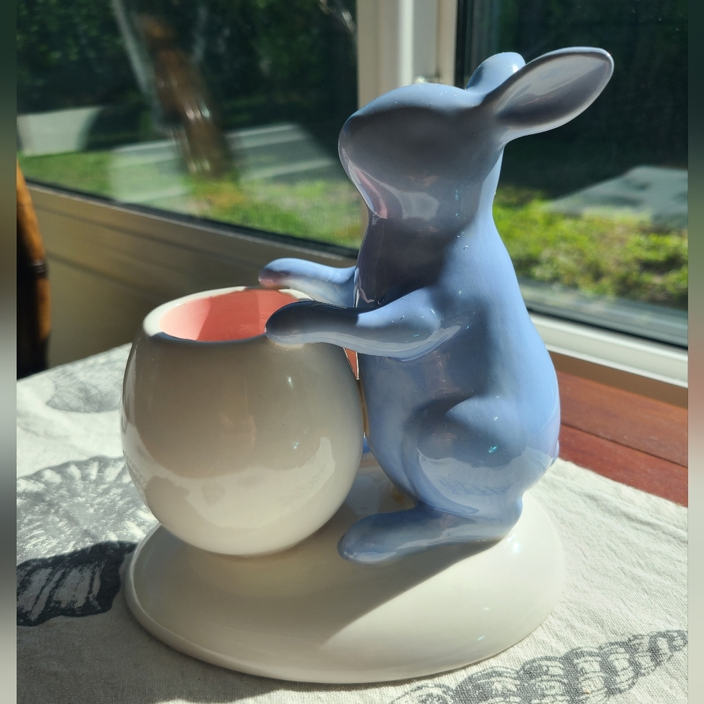 Yankee Candle Blue Tealight Candle Holder